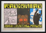 Radiohead Mitchell Pavilion Vintage Music Framed Art Print