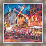 Paris Nights - Moulin Rouge Framed Limited Edition Art Print by Colin Brown