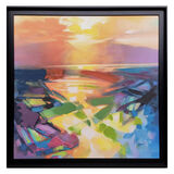 Descending Light 1 Framed Canvas Art Print by Scott Naismith