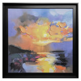 Pentland Awe Framed Canvas Art Print by Scott Naismith