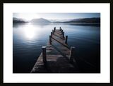 Lakes Landscape 2 Framed Art Print by Howard Shooter