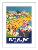 Play All day South Wales Framed Art Print by National Railway Museum