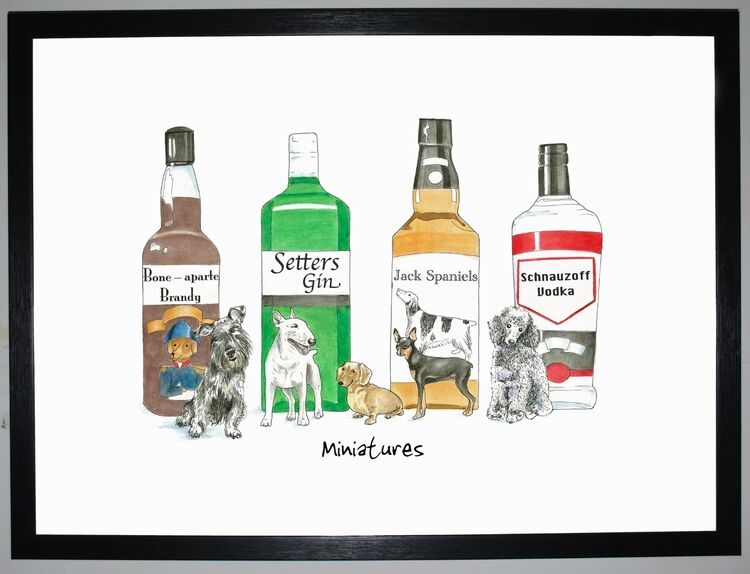 Miniatures Framed Art Print by Clare Walton