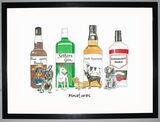 Miniatures Framed Art Print by Clare Walton