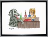 Pedigree Framed Art Print by Clare Walton