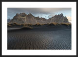 Stokksnes Beach, Iceland Framed Art Print by David Clapp