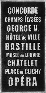 Paris Destination Framed Art Print by Barry Goodman