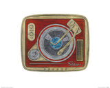 Stereo Deluxe Framed Art Print by Barry Goodman