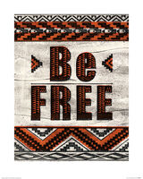 Be Free Framed Art Print by Barry Goodman