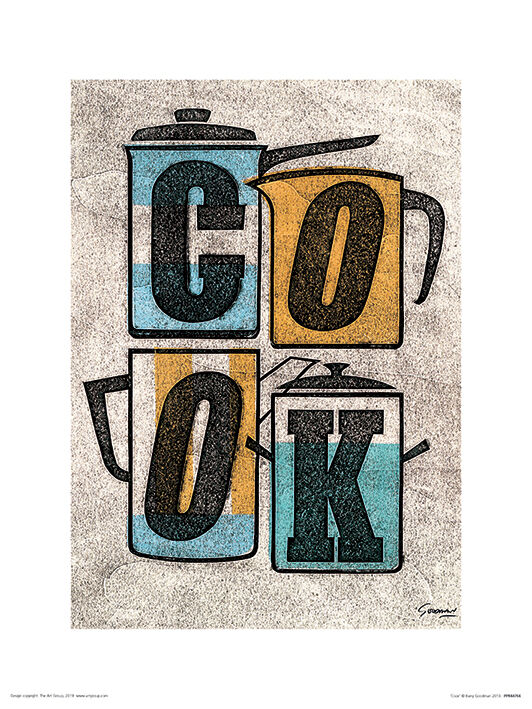 Cook Framed Art Print by Barry Goodman
