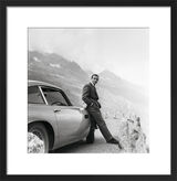 Aston Martin Framed Art Poster by The James Bond Collection