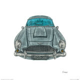 Aston Martin Framed Art Print by Barry Goodman