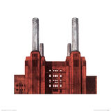 Battersea Power Station Framed Art Print by Barry Goodman