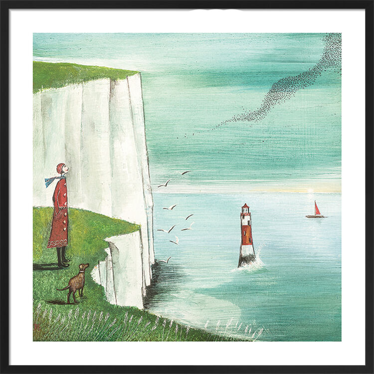 Beacon Framed Art Print by Joe Ramm