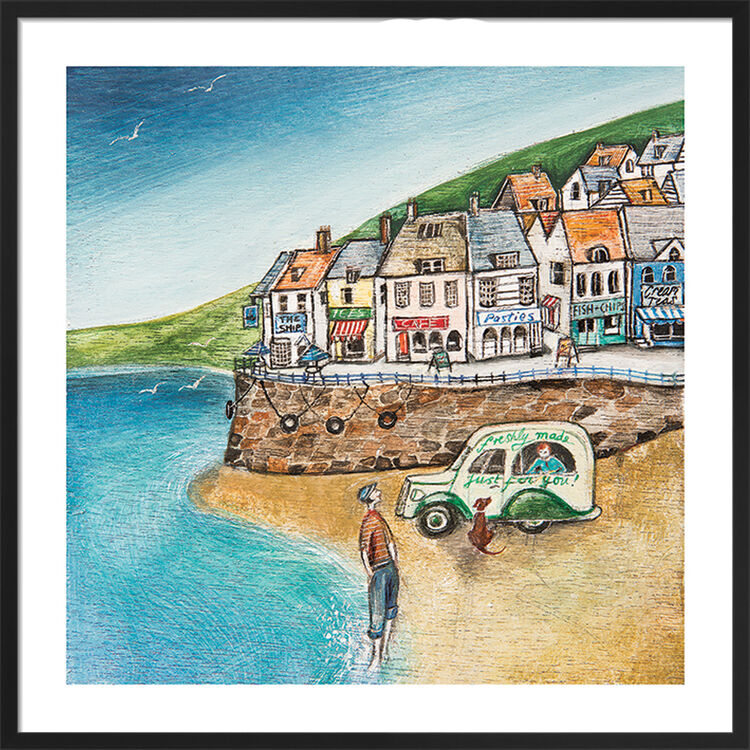 Cornish Framed Art Print by Joe Ramm