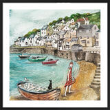 Harbour Picnic Framed Art Print by Joe Ramm