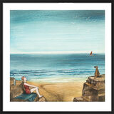 High Tide Framed Art Print by Joe Ramm