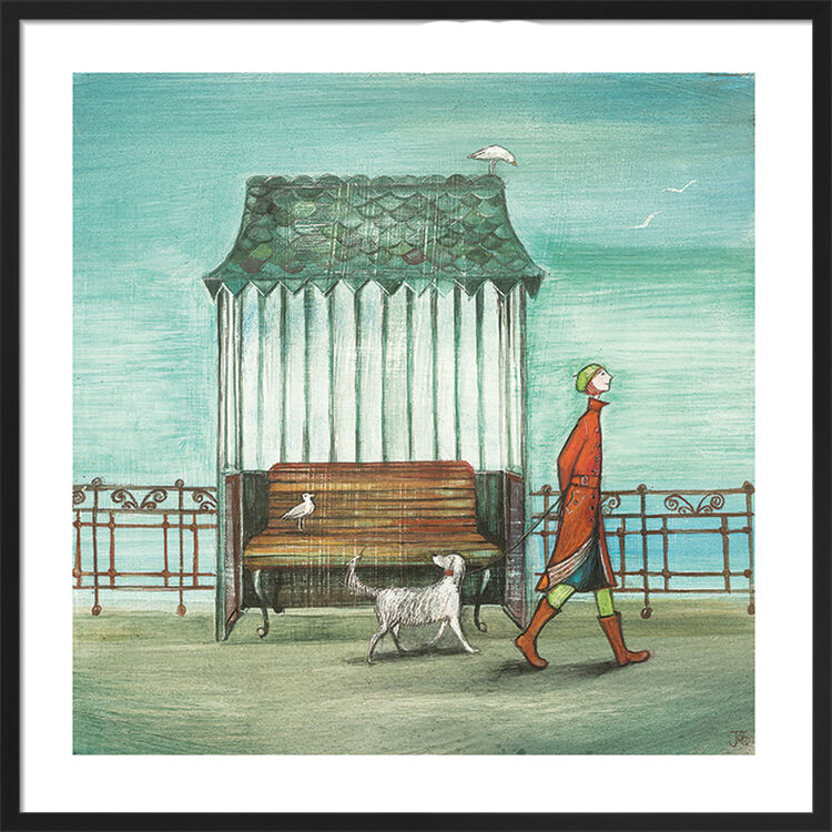 Sunday Framed Art Print by Joe Ramm