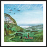 Canada Geese Framed Art Print by Joe Ramm