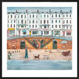 Fishing Quarter Framed Art Print by Joe Ramm