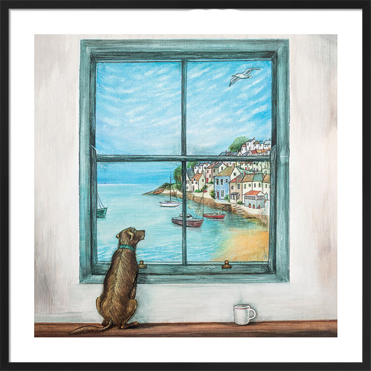 Harbour Harry Framed Art Print by Joe Ramm