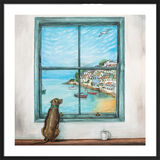 Harbour Harry Framed Art Print by Joe Ramm