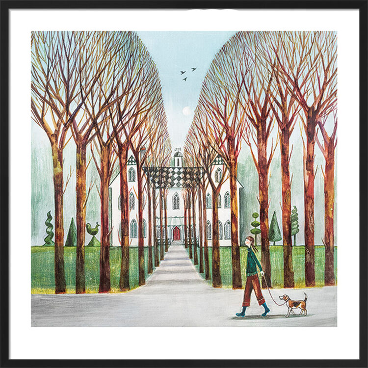 Avenue Framed Art Print by Joe Ramm
