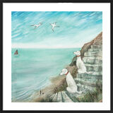 Calm Framed Art Print by Joe Ramm