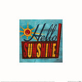 Hello Sunshine Framed Art Print by Barry Goodman