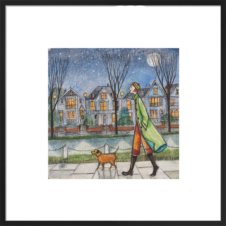 By The Light Of The Moon Framed Art Print by Joe Ramm