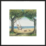 Up In The Air So Blue Framed Art Print by Joe Ramm