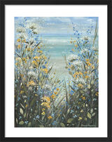 Coastal Breeze l Framed Art Print by Diane Demirci