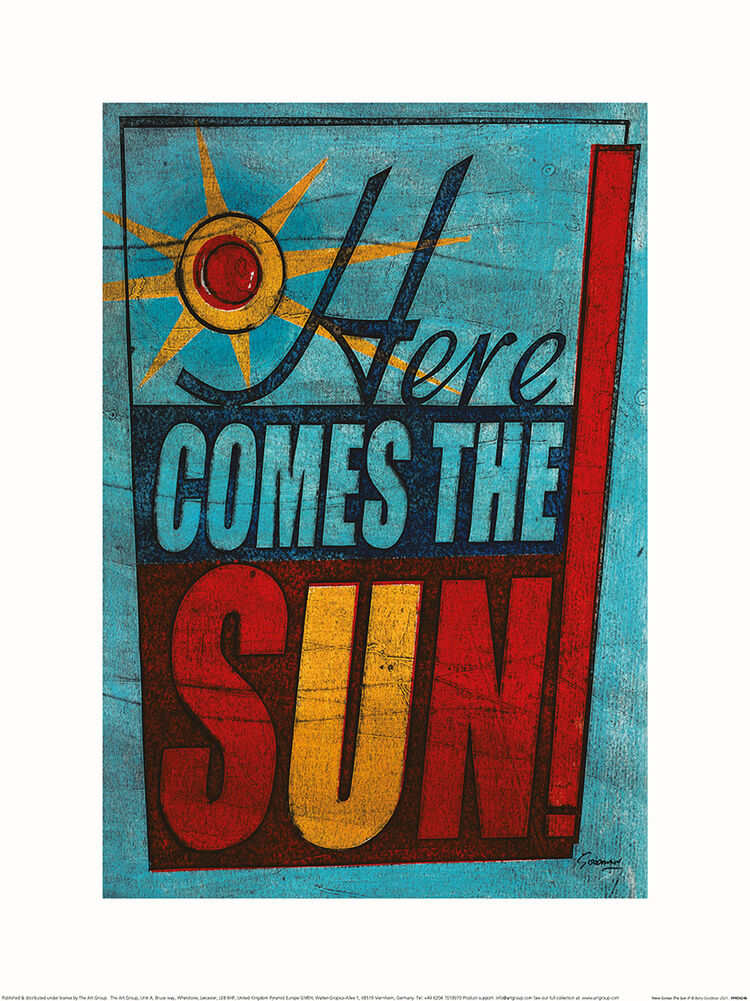 Here Comes The Sun II Framed Art Print by Barry Goodman