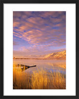 Ana Reservoir Framed Art Print by Dennis Frates