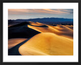 Death Valley First Light Framed Art Print by Dennis Frates