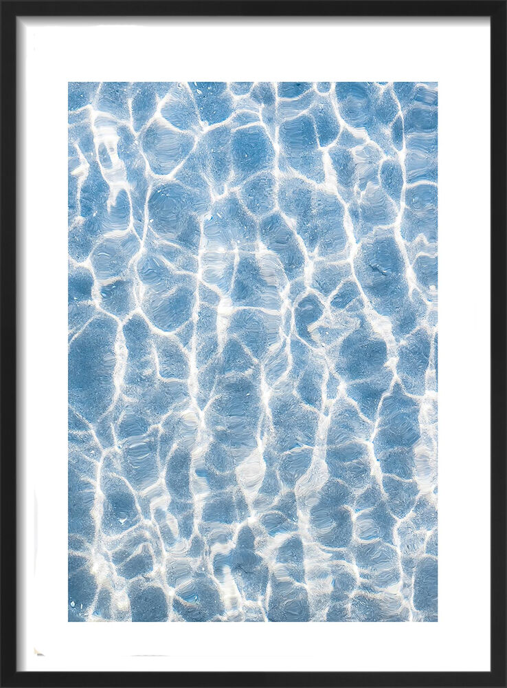 Ripples Framed Art Print by Victoria Frost