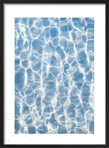 Ripples Framed Art Print by Victoria Frost