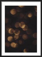 Golden Sparkle Framed Art Print by Victoria Frost
