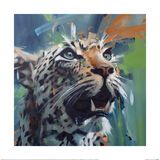 Leopard Framed Art Print by Frank Pretorius