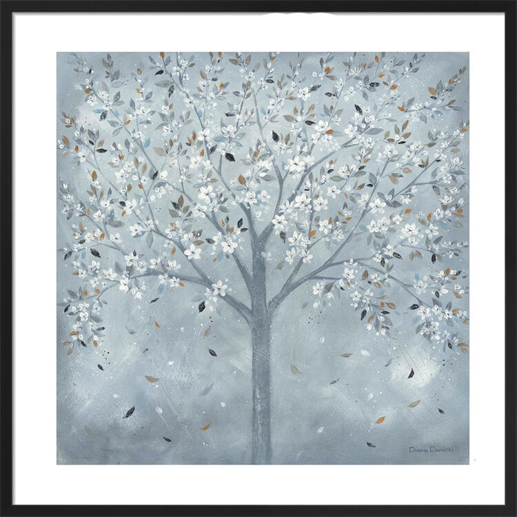 Glistening Leaves Framed Art Print by Diane Demirci