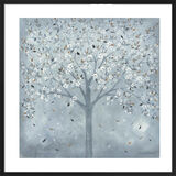 Glistening Leaves Framed Art Print by Diane Demirci