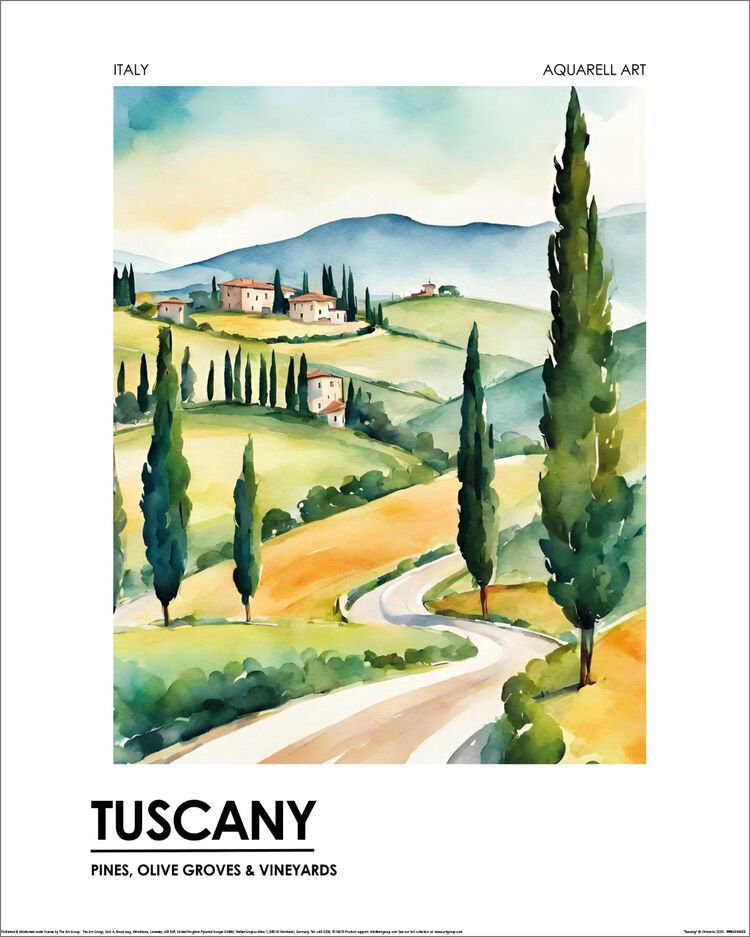Tuscany Framed Art Print by Ohkimiko