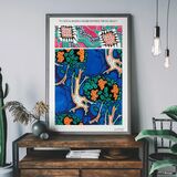 Art Nouveau Pattern Print 012 Framed Art Print by Emile-Alain Séguy