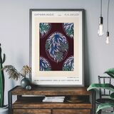 Art Nouveau Pattern Print 018 Framed Art Print by Emile-Alain Séguy