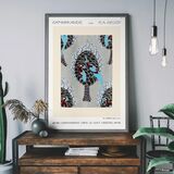 Art Nouveau Pattern Print 006 Framed Art Print by Emile-Alain Séguy