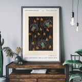 Art Nouveau Pattern Print 003 Framed Art Print by Emile-Alain Séguy