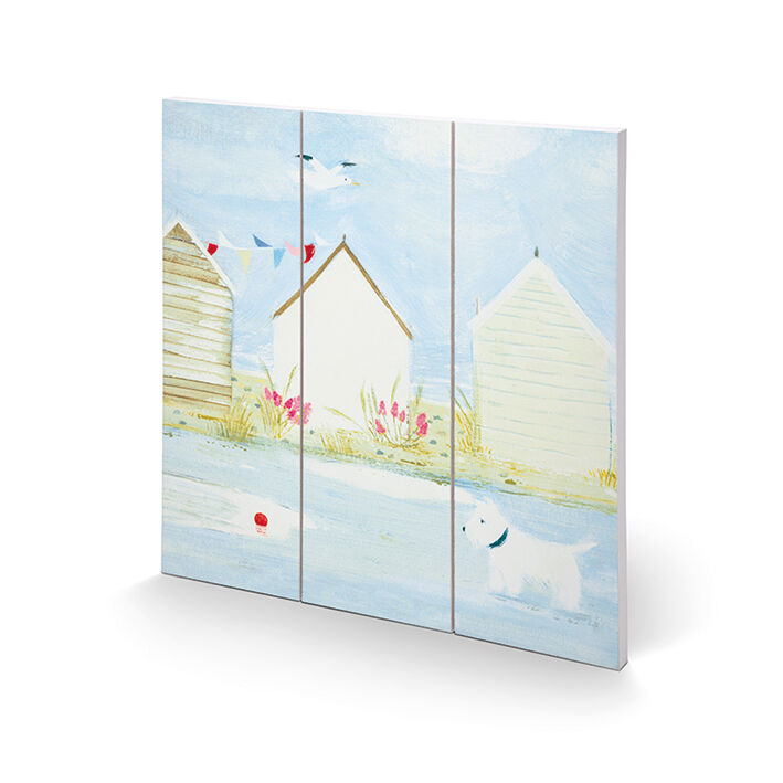 After The Rain Woodblock Print by Hannah Cole