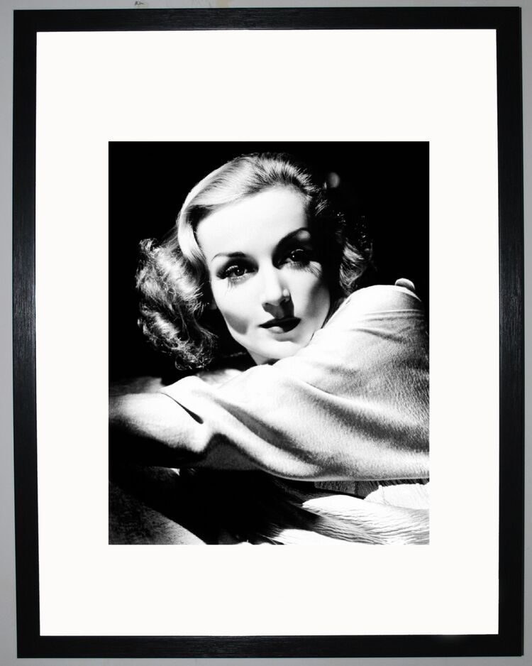 Carole Lombard Framed Art Print by Silver Screen Stars
