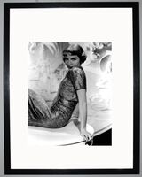 Claudette Colbert Framed Art Print by Silver Screen Stars
