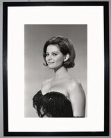 Claudia Cardinale Framed Art Print by Silver Screen Stars